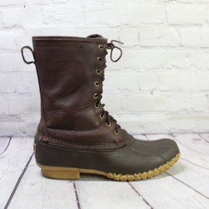 LL Bean 10" Gore-Tex Thinsulate Maine Hunting Shoe Duck Boots Size 10 M